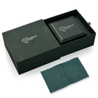 LUXURIANT 2er-Set SI-GH Labor Diamant Anhänger mit 50cm Kette