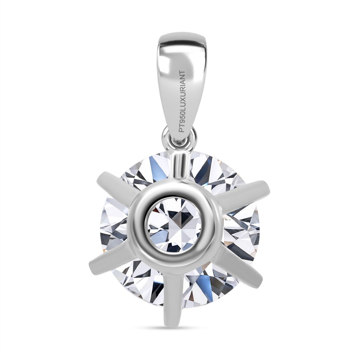 Exklusives Luxuriant Diamond Set: IGI zertifizierte VS-EF Labor-Diamant-Anhänger & Ring in 950 Platin