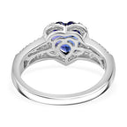 Premium-Duo: RHAPSODY AAAA Tansanit und VS Diamant Schmuckset