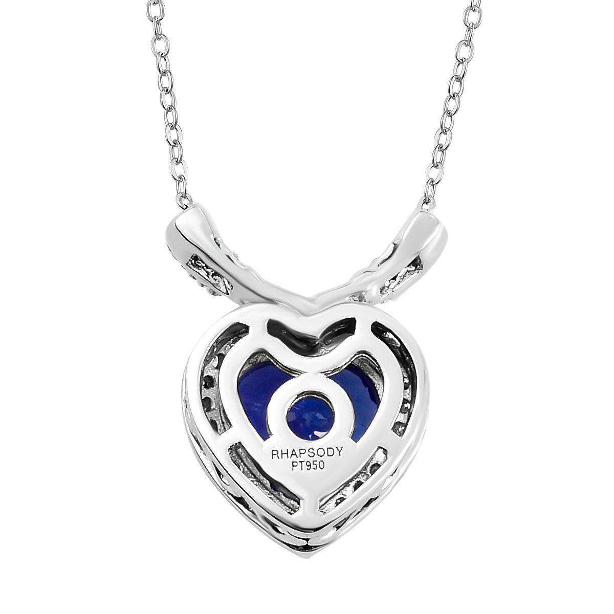 Premium-Duo: RHAPSODY AAAA Tansanit und VS Diamant Schmuckset