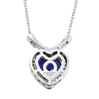 Premium-Duo: RHAPSODY AAAA Tansanit und VS Diamant Schmuckset