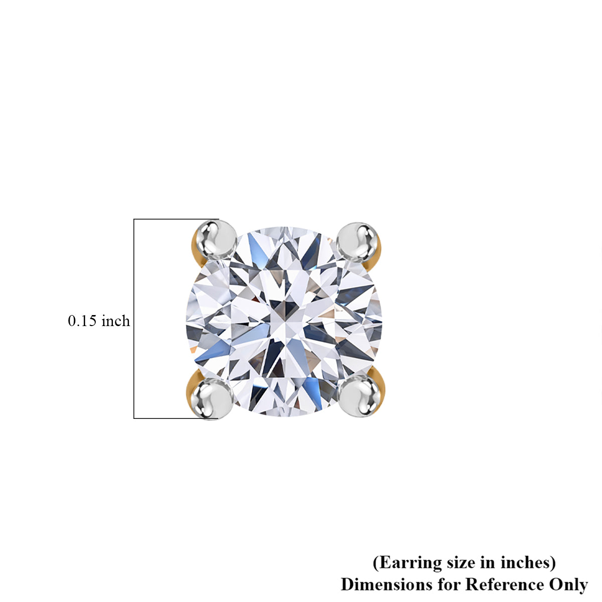 LUXURIANT DIAMOND- SGL zertifizierter VS-EF Labor Diamant Anhänger und Ohrringe in 375 Gelbgold