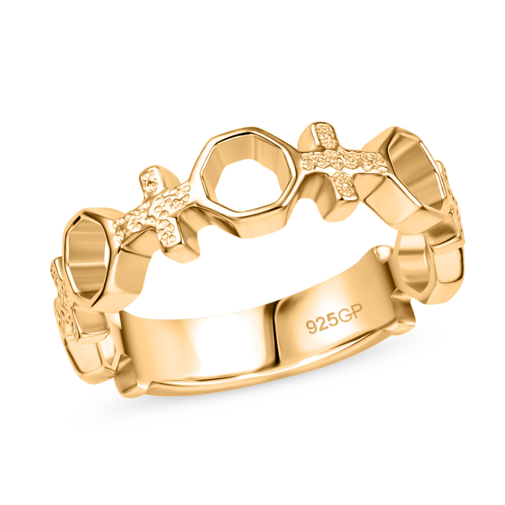 GP Royal Art Déco Kollektion- Kanchanaburi blauer Saphir Ring und Ohrringe
