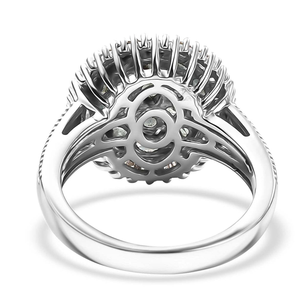 D'Joy Alexandrit und Diamant Ring und Anhänger mit 50 Kette