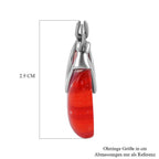 4er-Set Huggie-Ohrringe im Murano-Stil