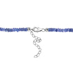 Tansanit 45cm Halskette und 19cm Armband