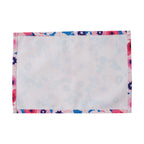 4er-Tischset, Blumenmuster, Rosa