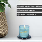 The 5th Season: Duftkerze Becher mit Glasdeckel