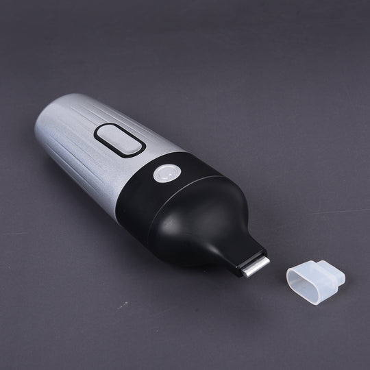 HOMESMART - Ultraschall Reinigungsstift, Zubehör inkl. und 2000mAh Batterie, 15x4,7 cm, Silber
