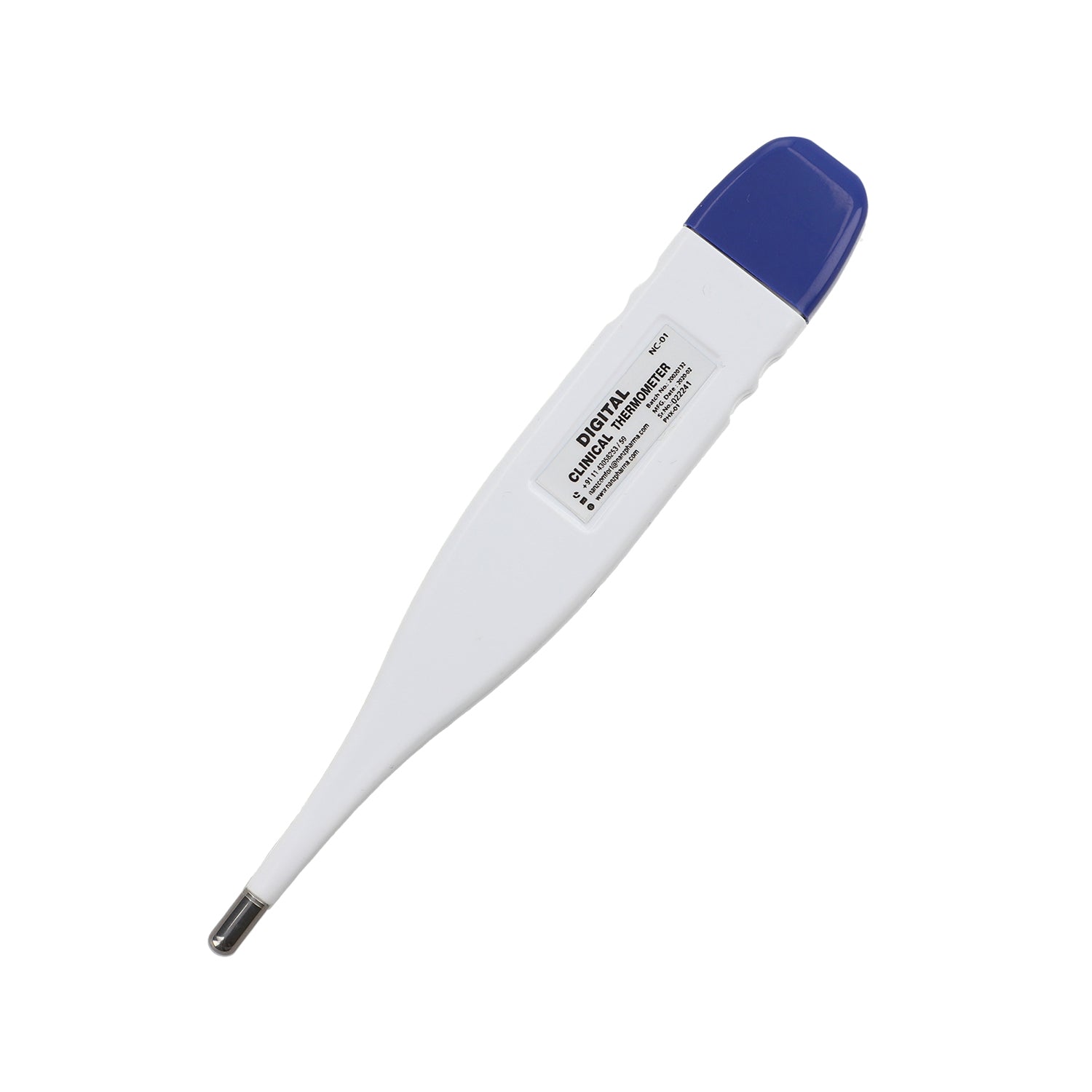 Digital-Thermometer Weiß