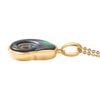 D'Joy Ammolit 19cm Armband und Anhänger mit 50cm Kette