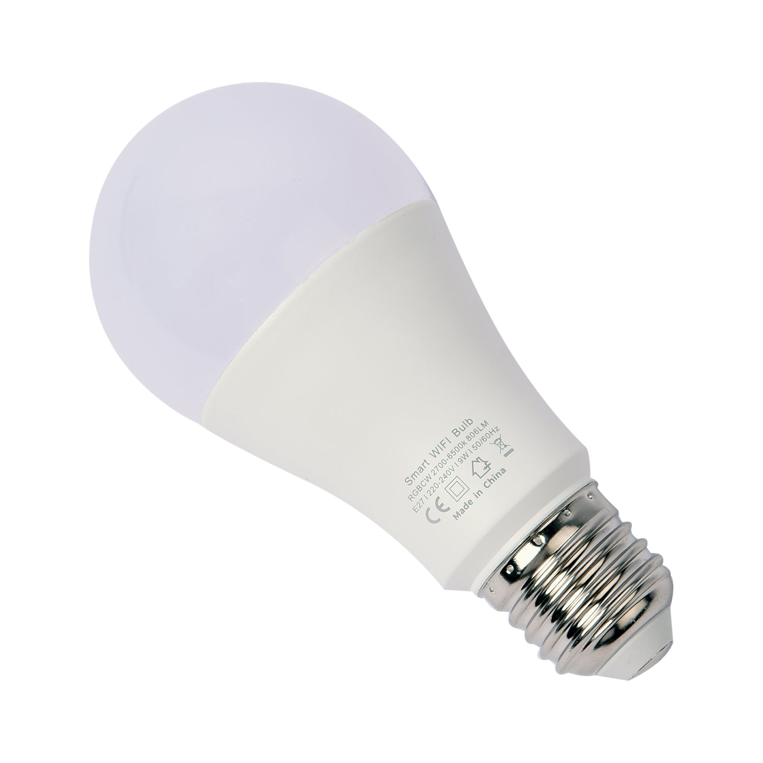 LED Glühbirne mit Farbwechsel mit Bluetooth & WLAN-Verbindung, 806LM