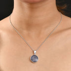 Tansanit Matrix Schmuckset