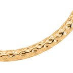 20cm Armreif und Creolen in Goldton