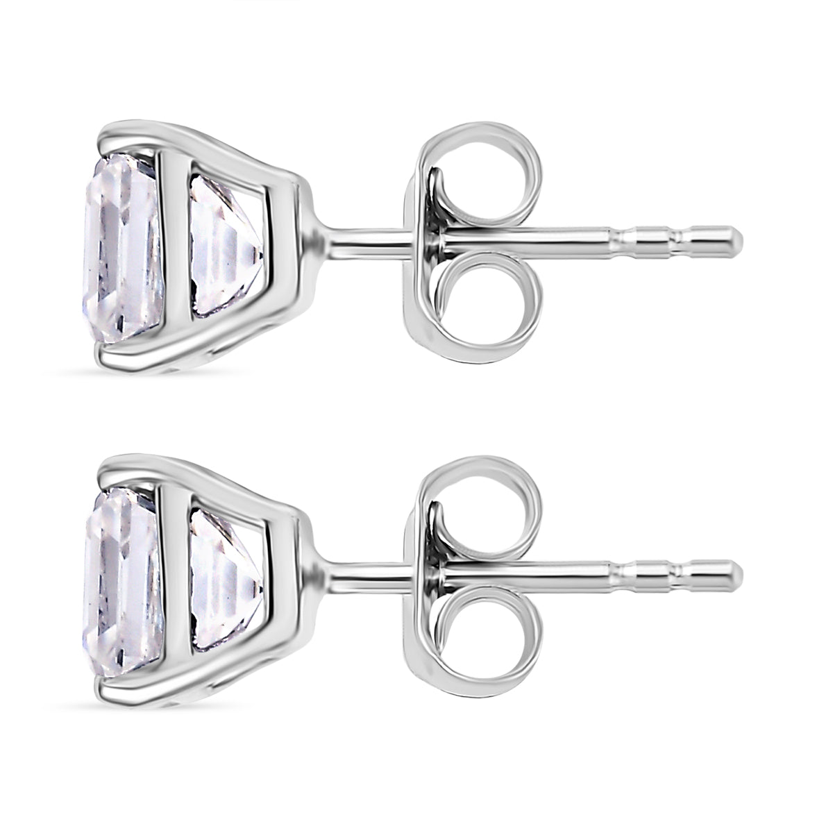 D'Joy Moissanit Ring, Anhänger mit 50cm Kette und Ohrstecker
