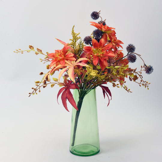 The 5th Season - Weißes Orchidee, Kunstblumen mit Vase, Größe: 28x15x43 cm