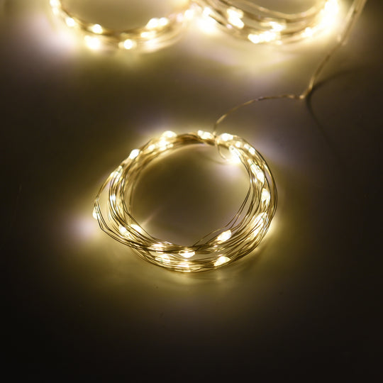 Ferngesteuerte Lichterkette mit Fernbedienung und 8 Beleuchtung Modes, Größe: 600x300 cm, Länge 600 cm