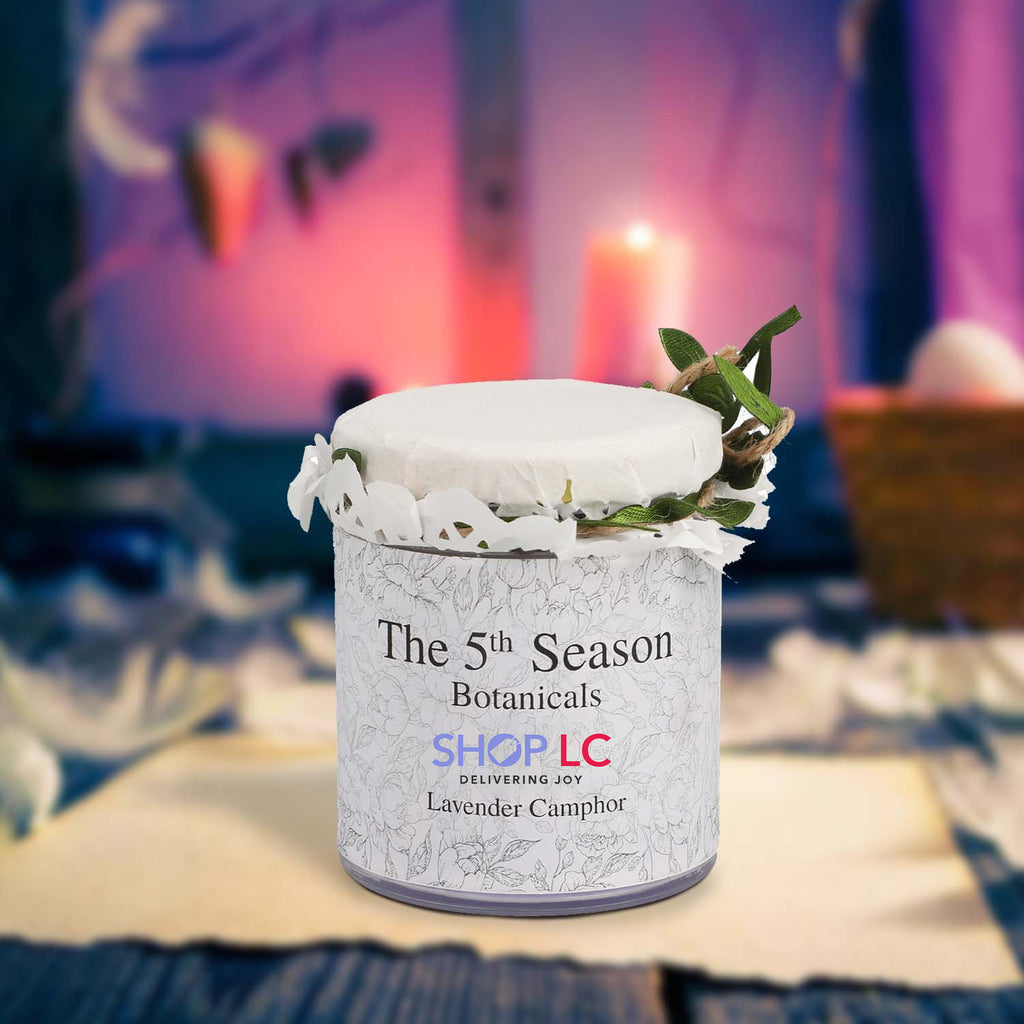 The 5th Season - Botanical Collection Duftkerze au Sojawachs im Glas, Lavendel