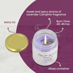 The 5th Season - Botanical Collection Duftkerze au Sojawachs im Glas, Lavendel