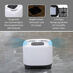 Multifunktion: Luftreiniger mit HEPA Filter, 20 sqm