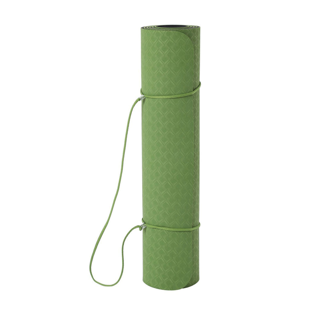 Yoga Block aus Eva-Schaum, 183x61 cm, Grün-Braun
