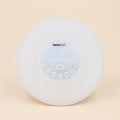 Wecker mit Wecklicht, Lautsprecher, Signalfunktion und Lichttherapie-Lampe, Weiß