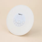 Wecker mit Wecklicht, Lautsprecher, Signalfunktion und Lichttherapie-Lampe, Weiß