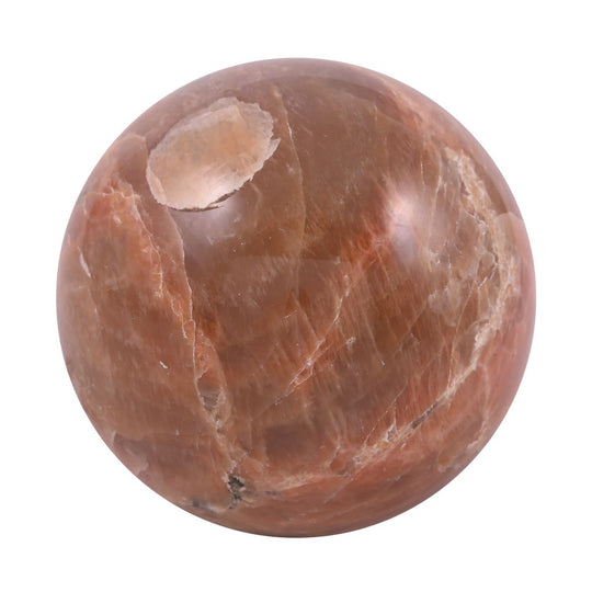 Gem Crystal Kollektion - Pfirsich Mondstein Sphäre 2-3 cm - M, ca. 1500 cts.