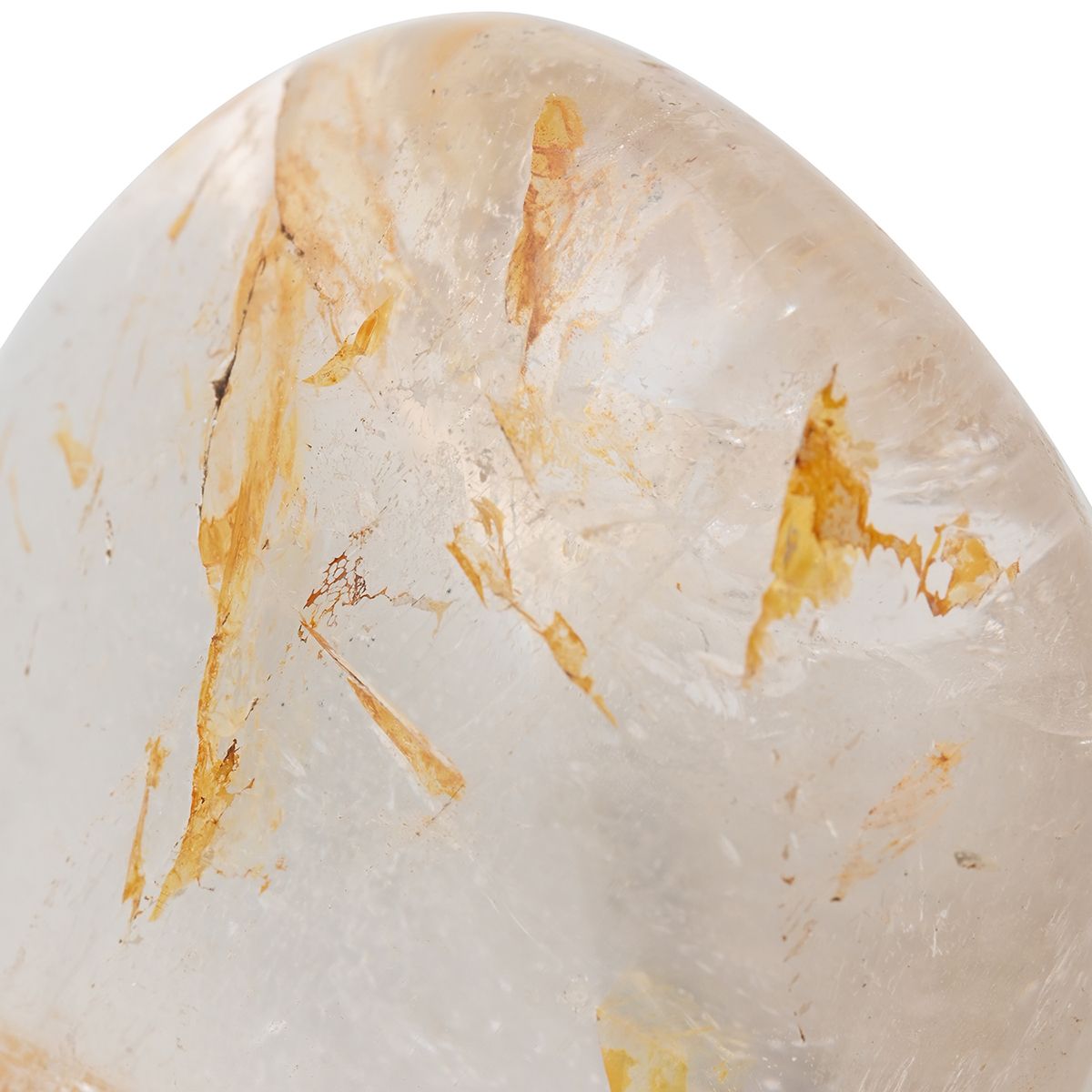 Gem Crystal Kollektion -Klarer Quarz Handschmeichler - S, ca. 300 cts.