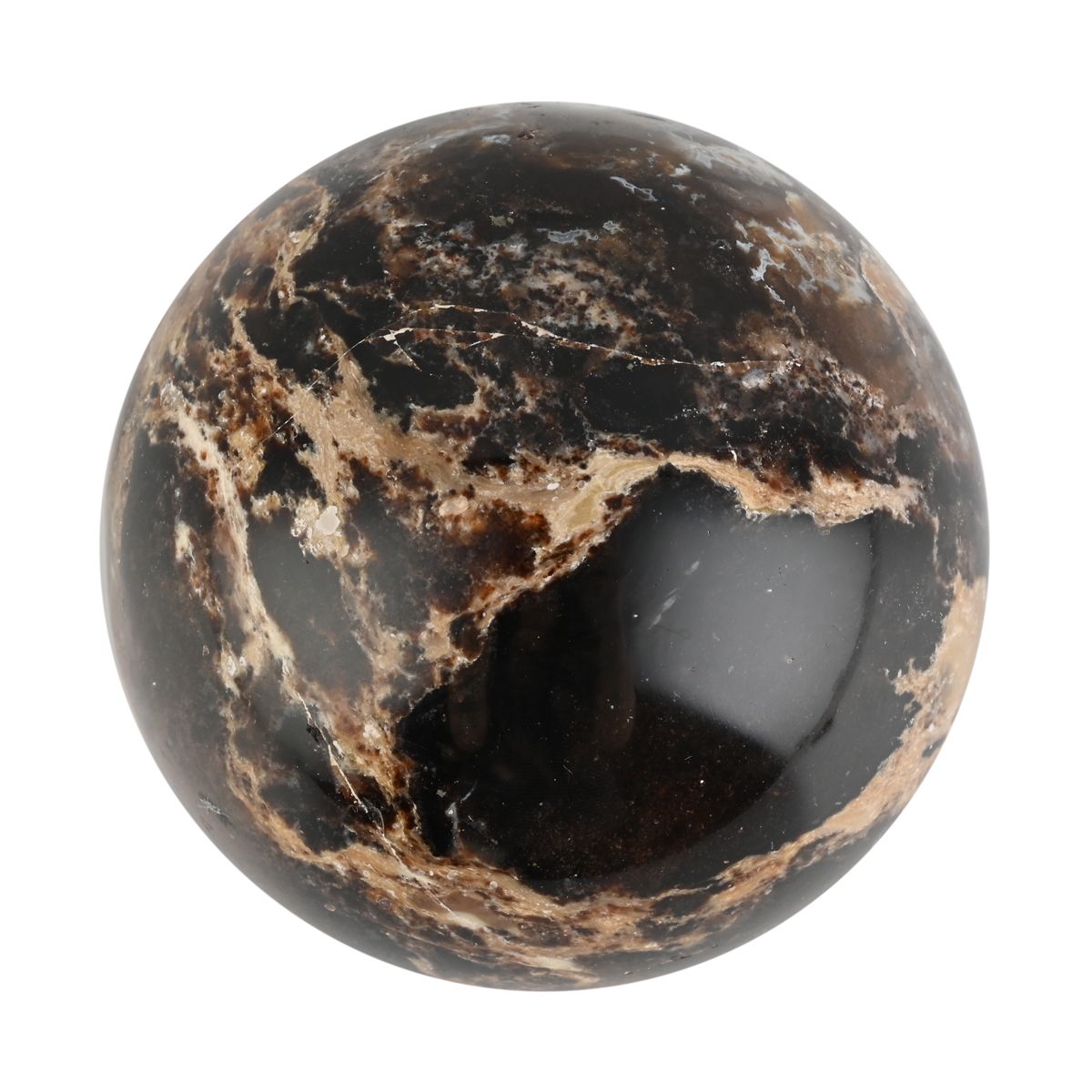 Schwarze Opal Sphäre 2-3 cm - S, ca. 1250 cts.