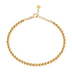 Royal Bali Kollektion- 19cm Armband und Creolen in 375 Gold