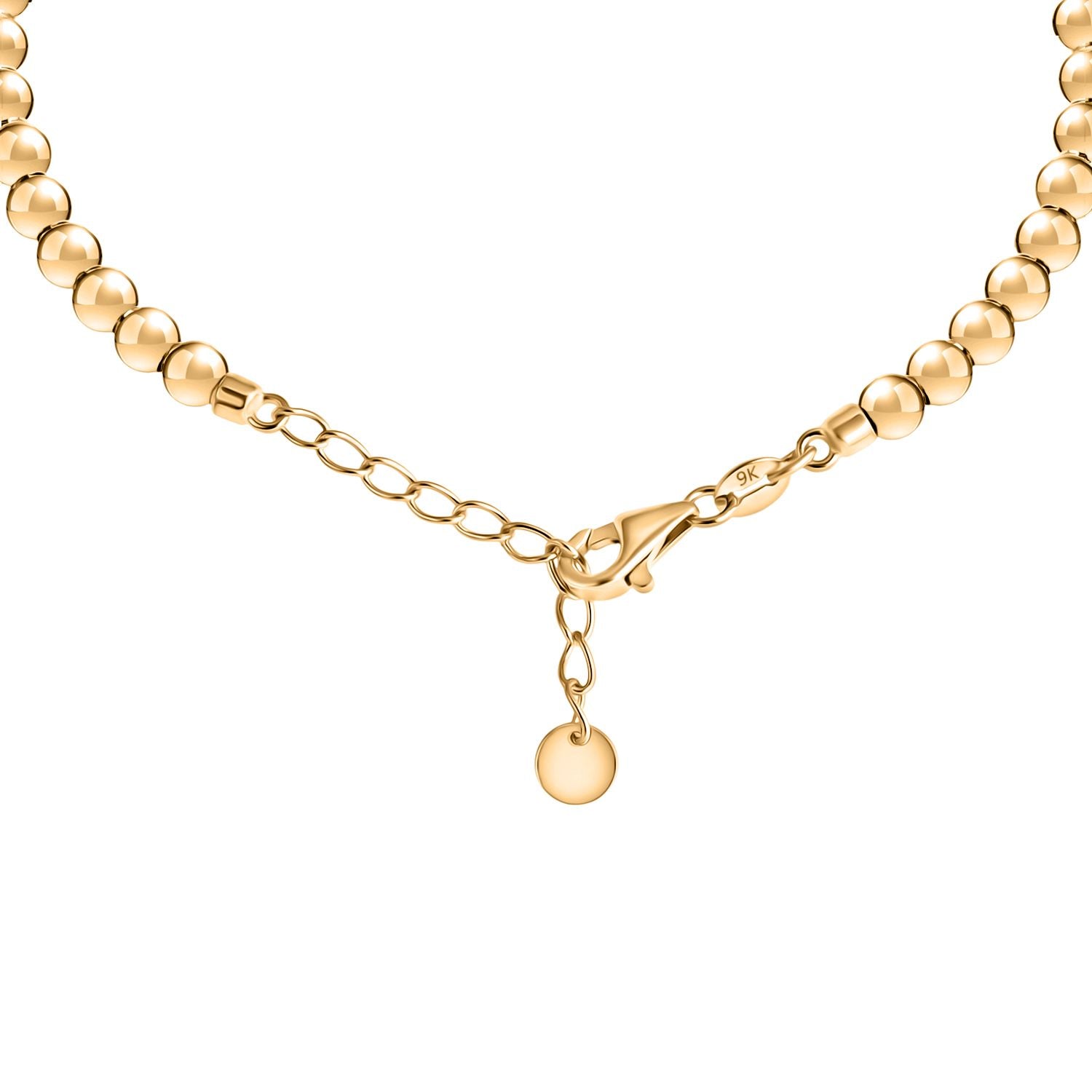 Royal Bali Kollektion- 19cm Armband und Creolen in 375 Gold