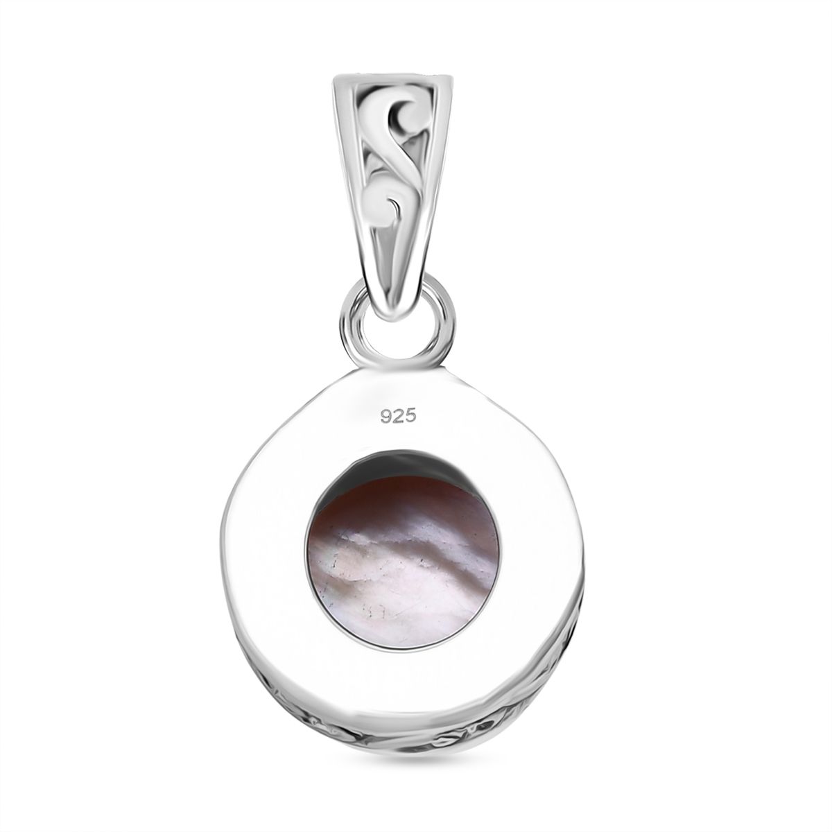 Royal Bali Kollektion- Rosa Mabe Perle Ring und Anhänger
