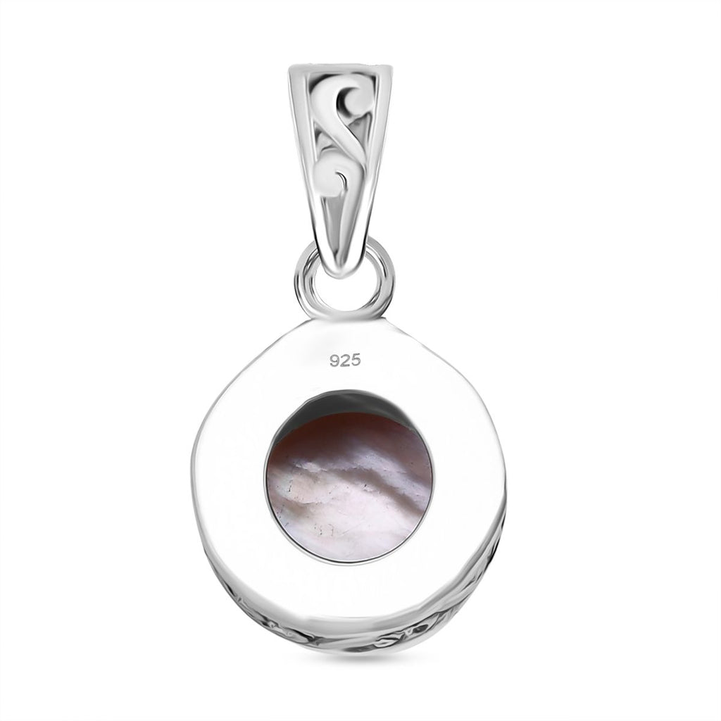 Royal Bali Kollektion- Rosa Mabe Perle Ring und Anhänger