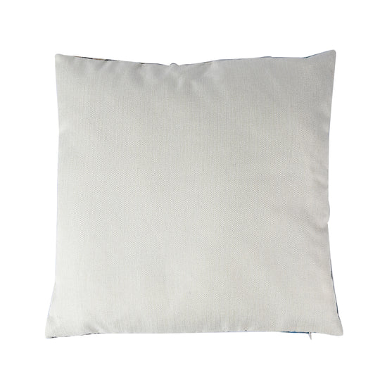 2er-Set bedruckte Kissenbezüge, Größe 45x45 cm, Weiß und Mehrfarbig