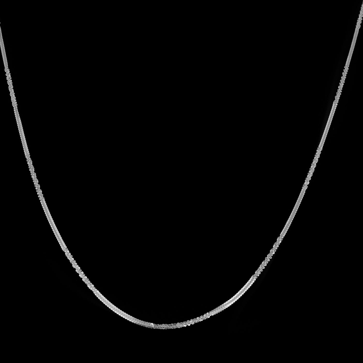 Alternative Margarita-Kette, ca. 50 cm, 925 Silber ca. 3,05g