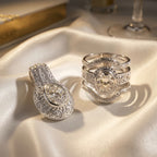D'Joy Royal Bali- Moissanit Ringe und Anhänger in 925 Silber
