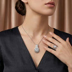 D'Joy Royal Bali- Moissanit Ringe und Anhänger in 925 Silber