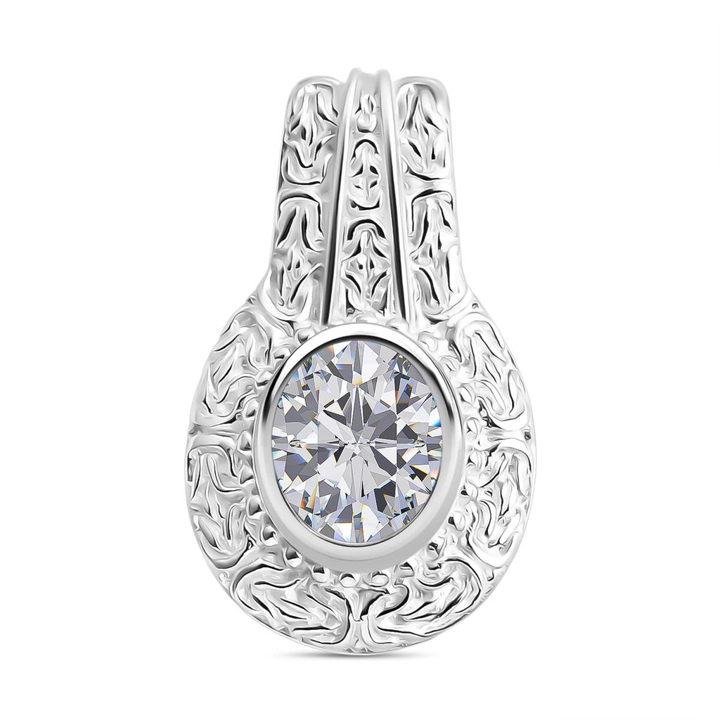 D'Joy Royal Bali- Moissanit Ringe und Anhänger in 925 Silber