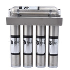 5-stufiger Wasserreiniger mit PP-, CTO-, Harz-, GAC-, UF- und PP-Baumwoll-Filtern