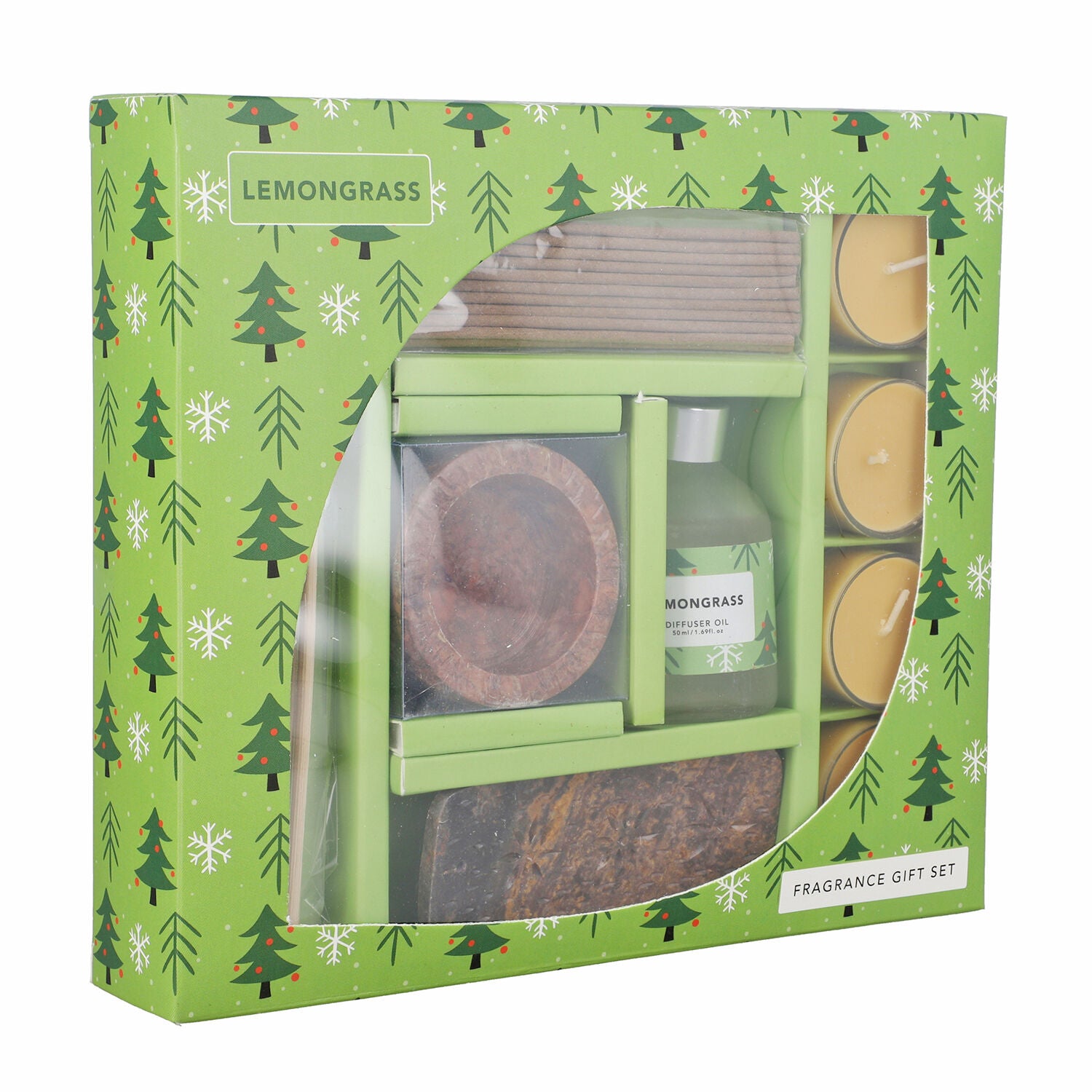 Aromatisches Duft Diffusor Set, Duft - Lemon Grass