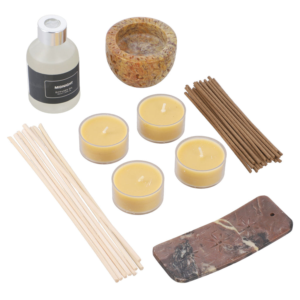 Aromatisches Duft Diffusor Set, Duft - Midnight Jasmin