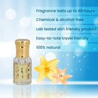 "Jaipur Fragrances 100% Natural Parfum De Matin Fragrance Rollerball 
Vol: 5ml"