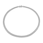 D'Joy 925 Silber 50cm Halskette und 19cm Armband