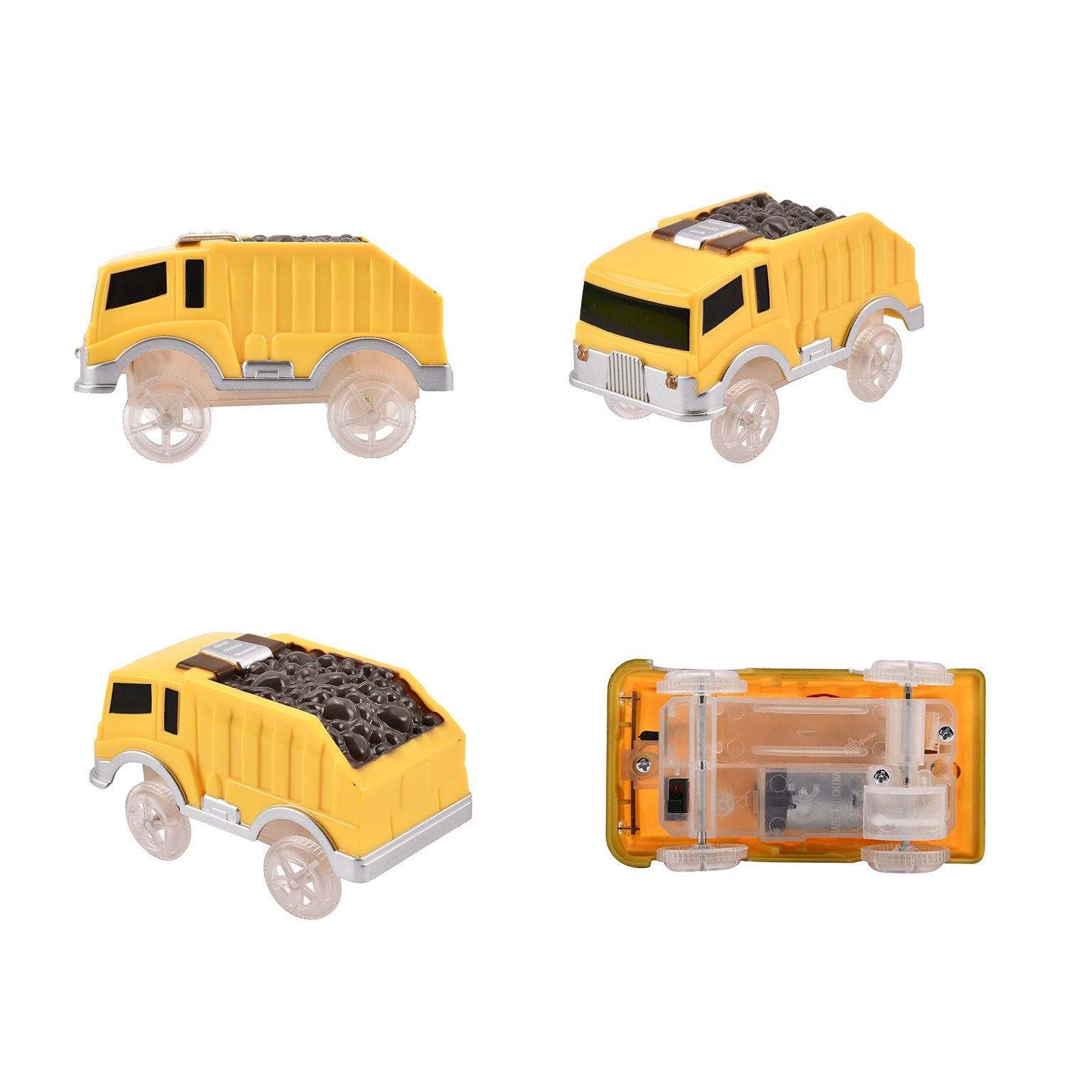 Flexibler, Eisenbahn mit leuchtendem Wagen, 162-teiliges Set