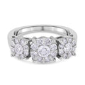 New York Kollektion -Diamant-Ring, P1 G-H, 585 Gold (Größe 17.00) ca. 1.00 ct