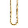 Italienische Spiga Halskette, ca. 90 cm, 375 Gelbgold ca. 9,78g