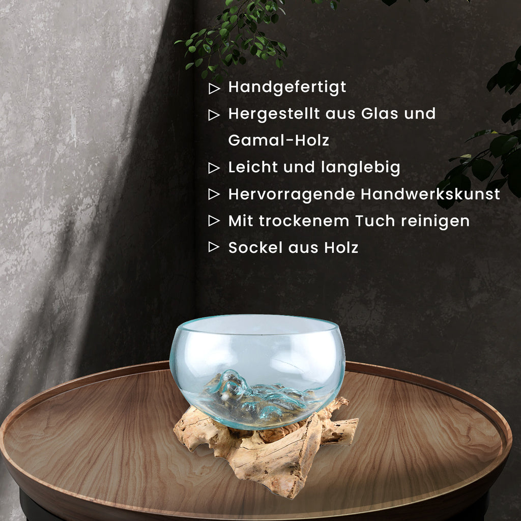 Jardin de Bali - Handgefertigte Deko-Schale