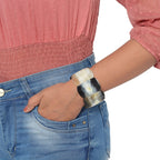 100% Genuine Buffalo Horn Stretch Bracelet