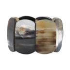 100% Genuine Buffalo Horn Stretch Bracelet